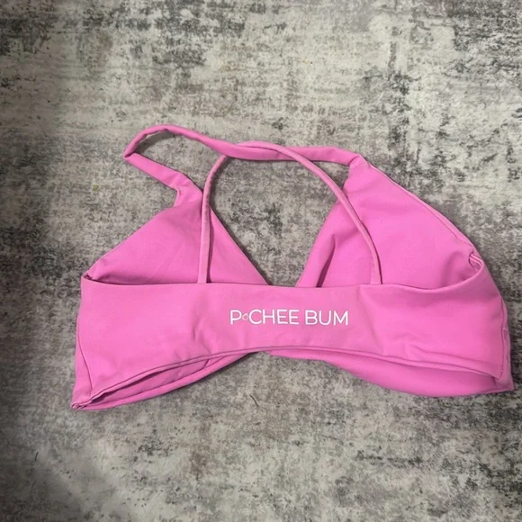 Pcheebum Twist Front Halter Sports Bra 🌸 - Picture 2 of 2